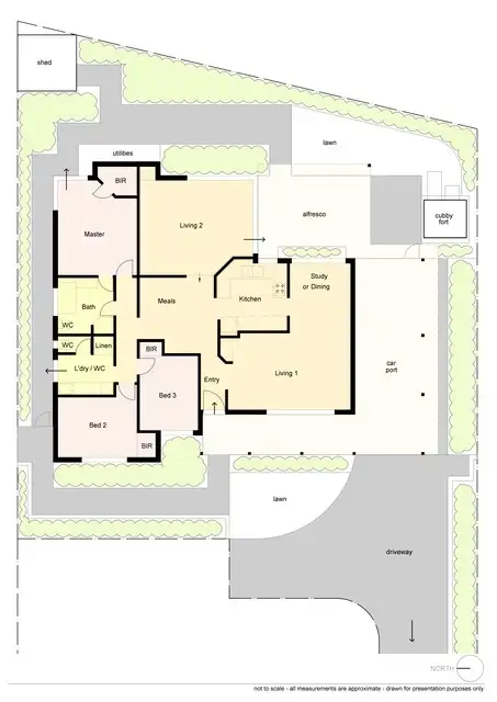 Floorplan of Homely house listing, 135B Bateman Road, Mount Pleasant WA 6153