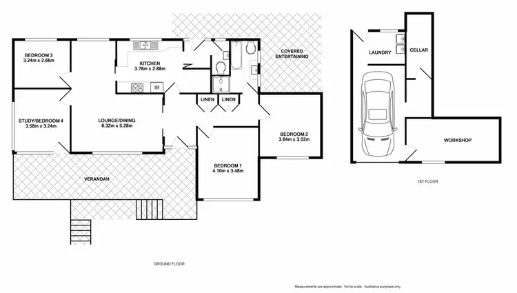 Floorplan of Homely house listing, 12 Ruzac Street, Campbelltown NSW 2560