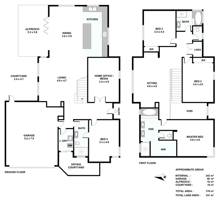 Floorplan of Homely house listing, 142 Woolwich Street, West Leederville WA 6007