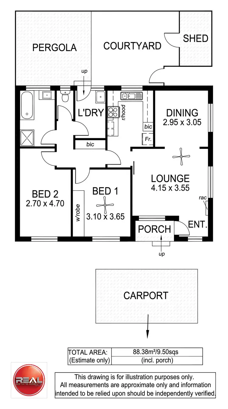 Floorplan of Homely house listing, 4/111a Morphett Road (setback 50m away from main rd), Morphettville SA 5043