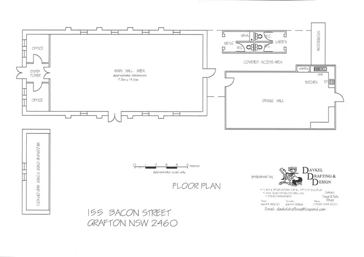 Floorplan of Homely other listing, 155-157 Bacon Street, Grafton NSW 2460
