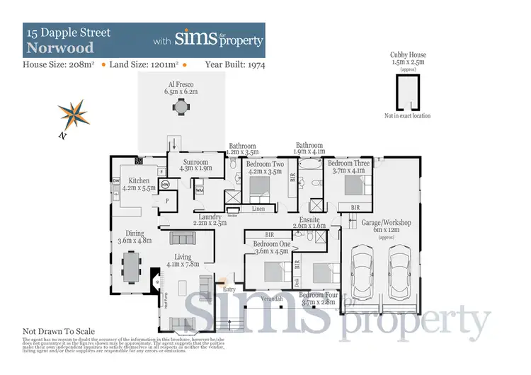 Floorplan of Homely house listing, 15 Dapple Street, Norwood TAS 7250