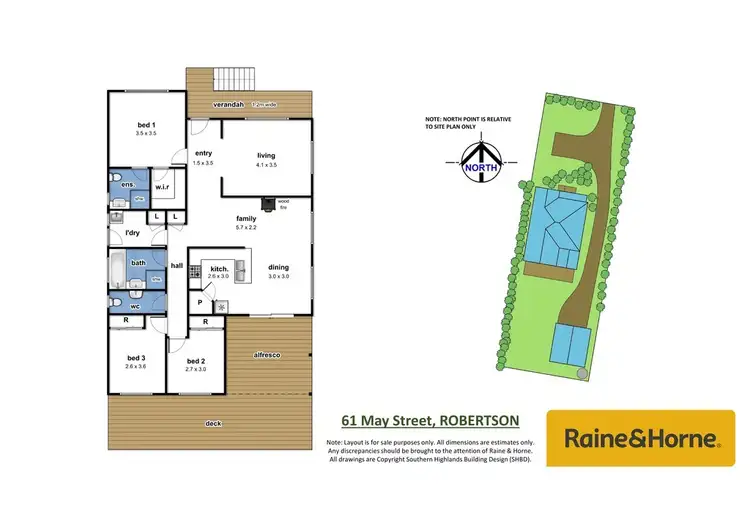 Floorplan of Homely house listing, 61 May Street, Robertson NSW 2577