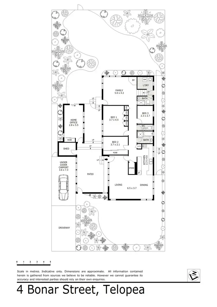 Floorplan of Homely house listing, 4 Bonar Street, Telopea NSW 2117