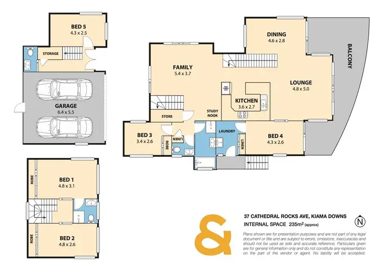 Floorplan of Homely house listing, 37 Cathedral Rocks Avenue, Kiama Downs NSW 2533