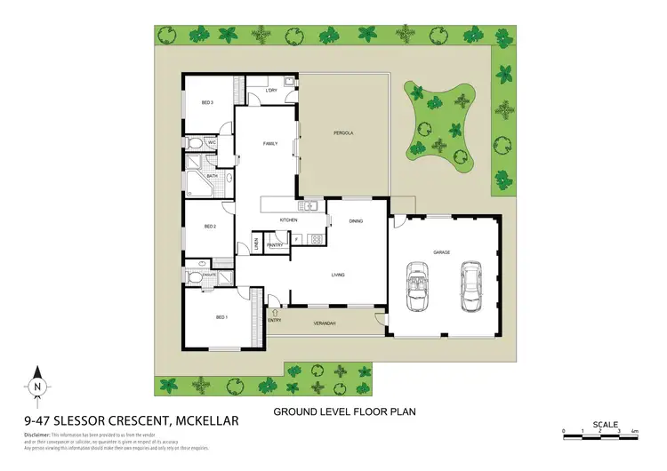 Floorplan of Homely townhouse listing, 9/47 Slessor Crescent, Mckellar ACT 2617