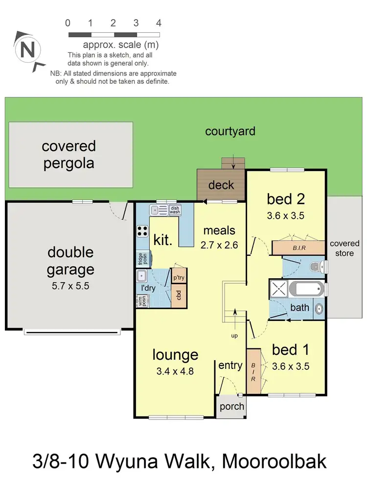 Floorplan of Homely unit listing, 3/8-10 Wyuna Walk, Mooroolbark VIC 3138