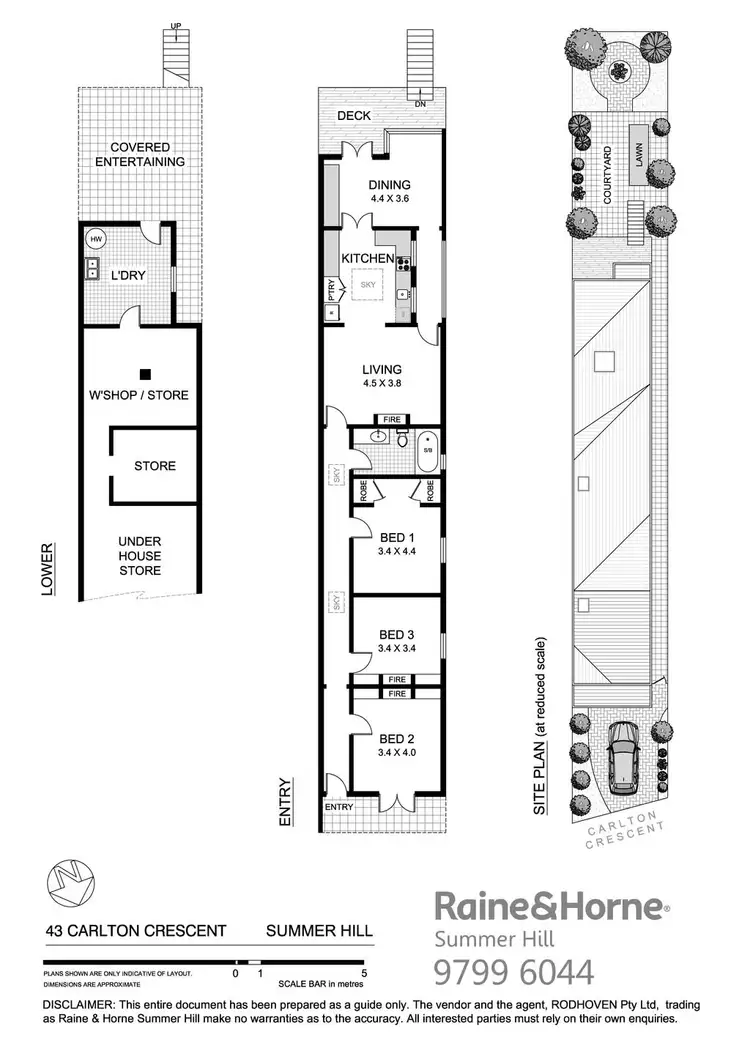 Floorplan of Homely house listing, 43 Carlton Crescent, Summer Hill NSW 2130