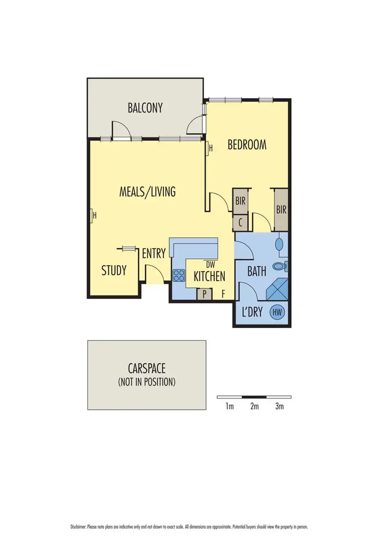 Floorplan of Homely apartment listing, 9/1 Seisman Place, Port Melbourne VIC 3207