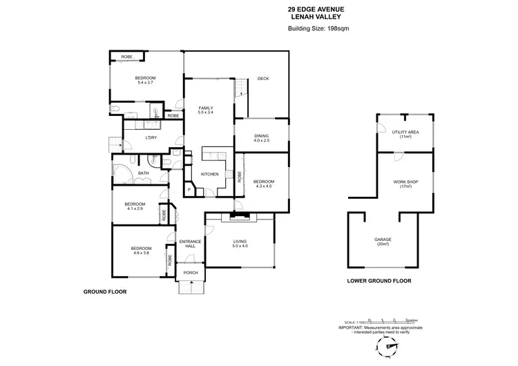 Floorplan of Homely house listing, 29 Edge Avenue, Lenah Valley TAS 7008