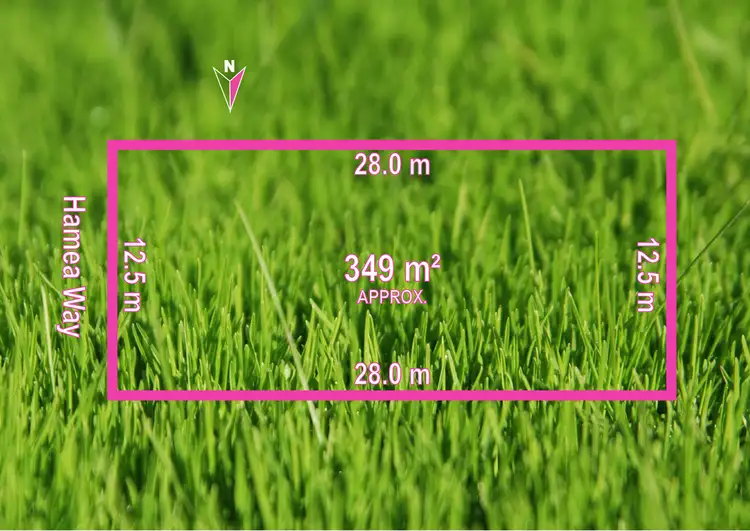 Floorplan of Homely land listing, 18 Hamea Way, Curlewis VIC 3222