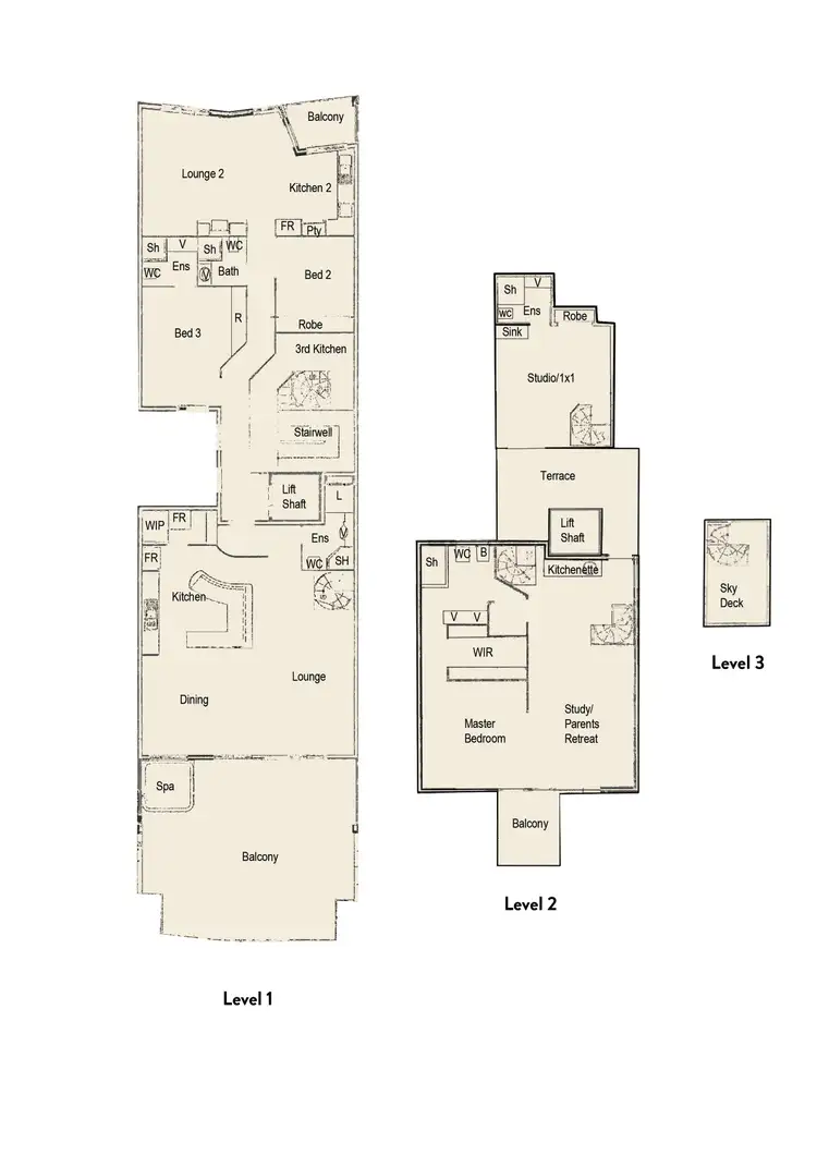 Floorplan of Homely apartment listing, 3/19 Breakwater Parade, Mandurah WA 6210
