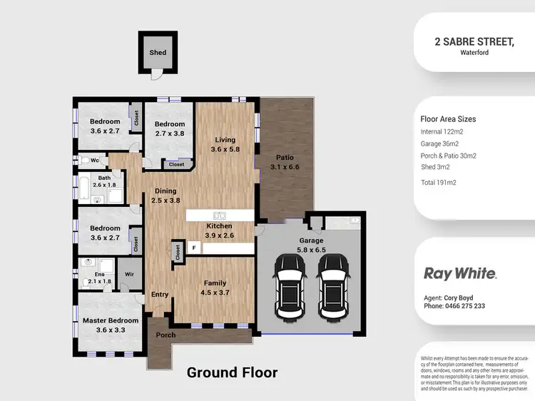 Floorplan of Homely house listing, 2 Sabre Street, Waterford QLD 4133