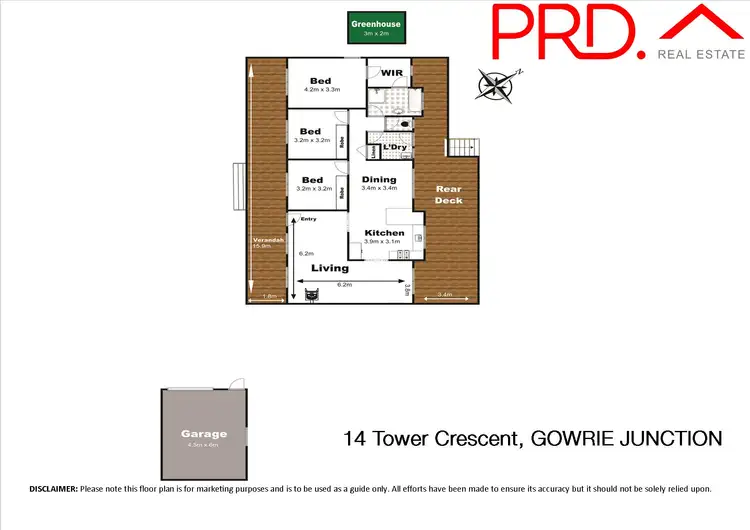 Floorplan of Homely house listing, 14 Tower Crescent, Gowrie Junction QLD 4352