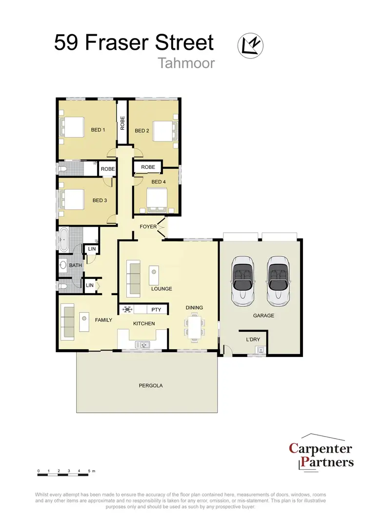 Floorplan of Homely house listing, 59 Fraser Street, Tahmoor NSW 2573