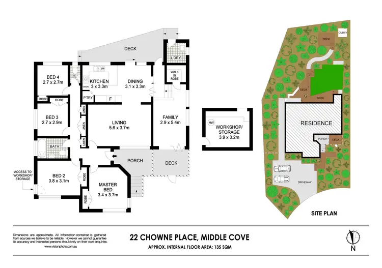 Floorplan of Homely house listing, 22 Chowne Place, Middle Cove NSW 2068