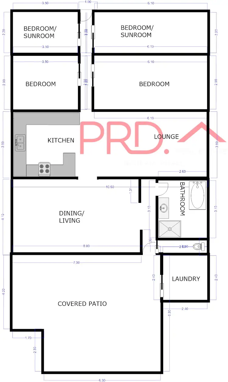 Floorplan of Homely house listing, 57 Kyogle Road, Kyogle NSW 2474