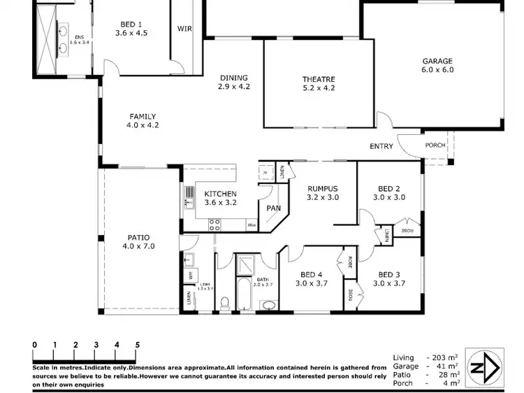Floorplan of Homely house listing, 31 Shoalmarra Drive, Mount Low QLD 4818