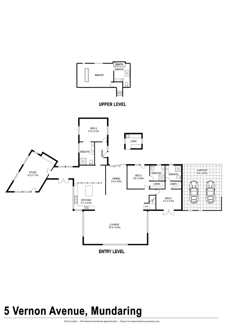 Floorplan of Homely rural property listing, 5 Vernon Avenue, Mundaring WA 6073