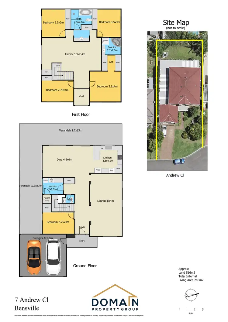 Floorplan of Homely house listing, 7 Andrew Close, Bensville NSW 2251