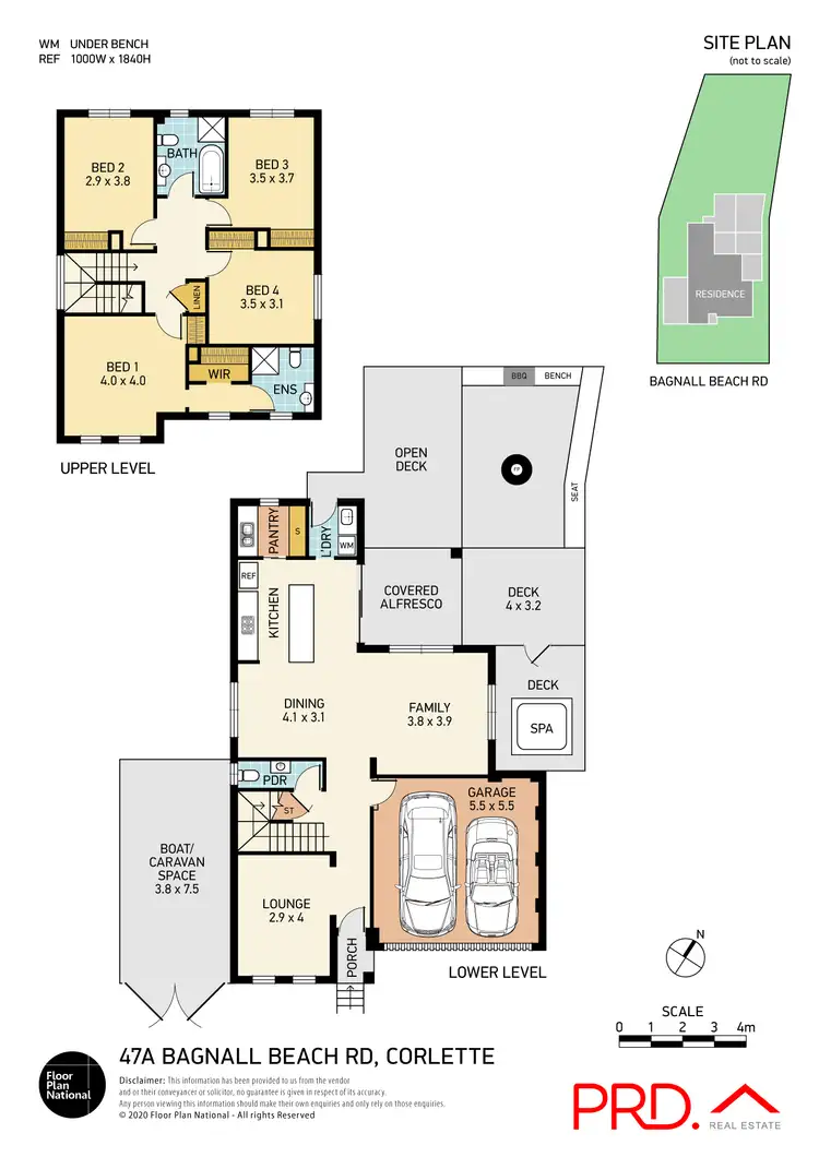 Floorplan of Homely house listing, 47a Bagnall Beach Road, Corlette NSW 2315