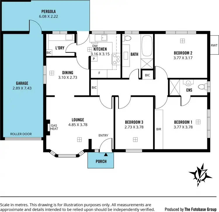 Floorplan of Homely unit listing, 3/62 Augusta Street, Glenelg East SA 5045