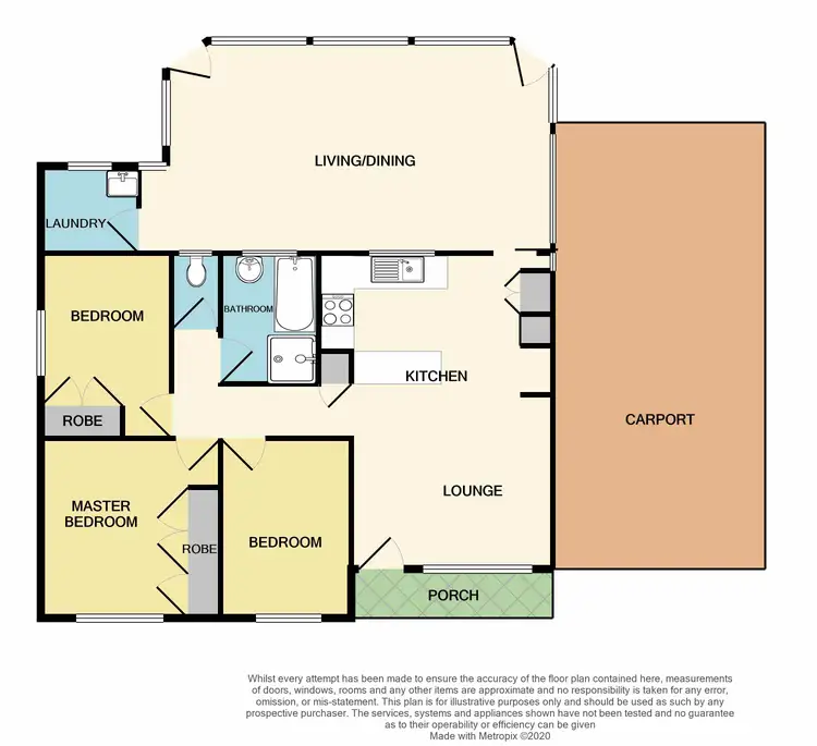 Floorplan of Homely house listing, 8 Yeoman Avenue, Metford NSW 2323