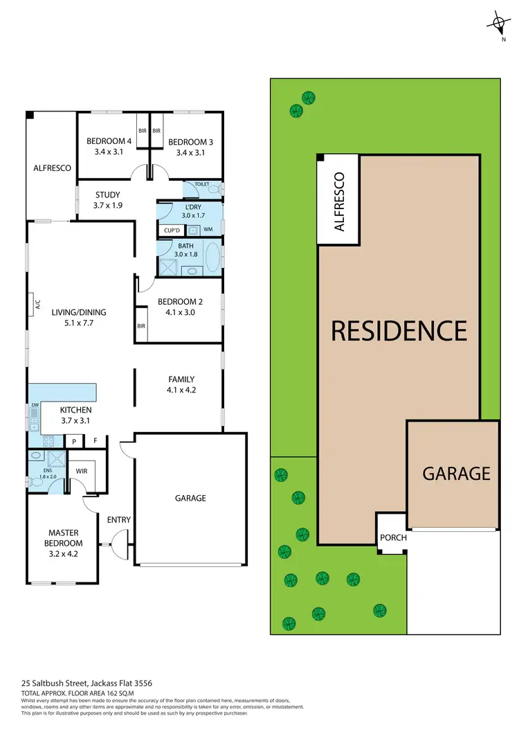 Floorplan of Homely house listing, 25 Saltbush Street, Jackass Flat VIC 3556