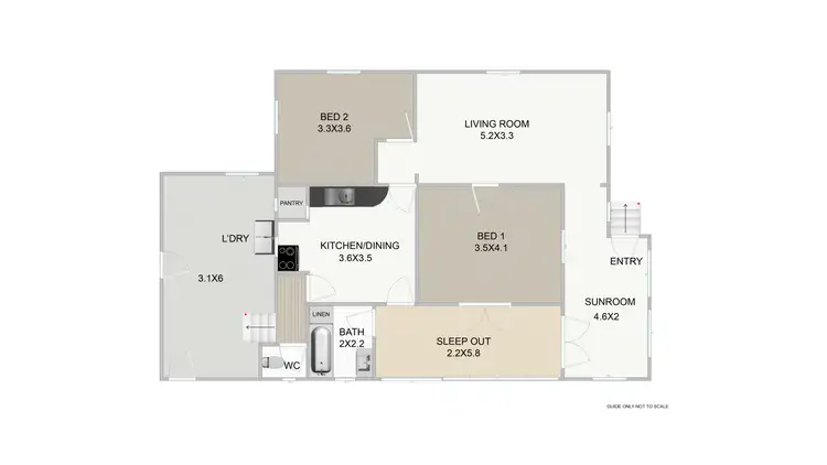 Floorplan of Homely house listing, 117 Glebe Road, Silkstone QLD 4304