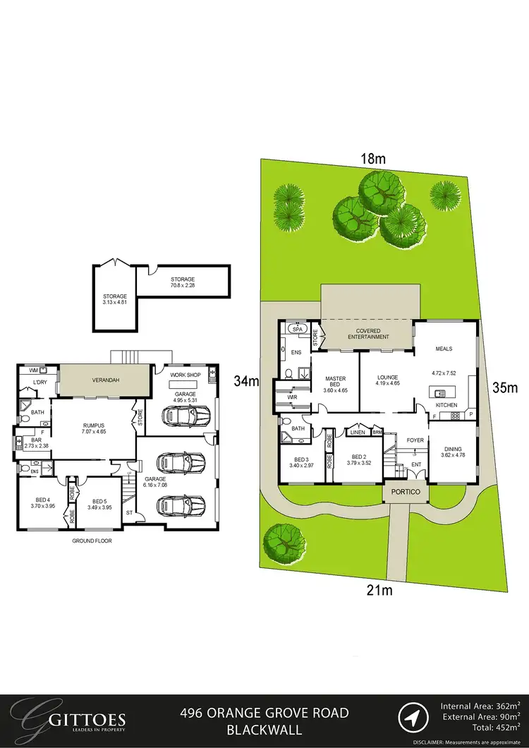 Floorplan of Homely house listing, 496 Orange Grove Road, Blackwall NSW 2256