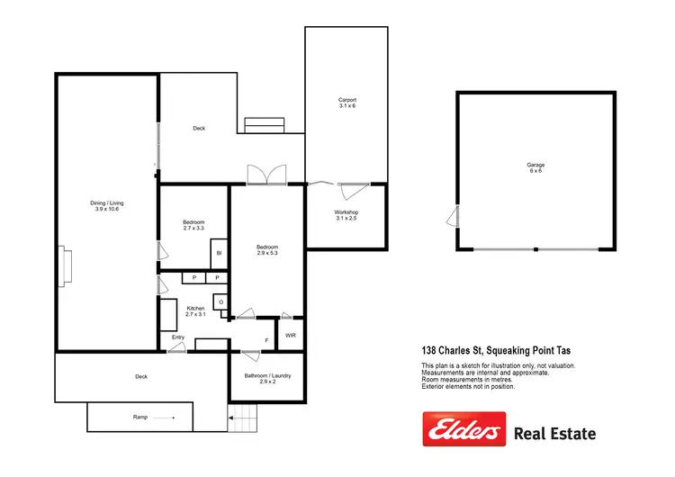 Floorplan of Homely house listing, 138 Charles Street, Squeaking Point TAS 7307