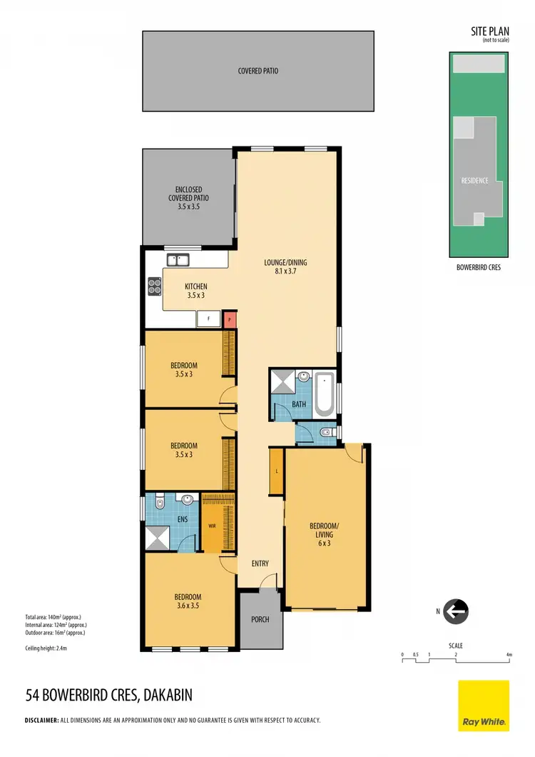 Floorplan of Homely house listing, 54 Bowerbird Crescent, Dakabin QLD 4503