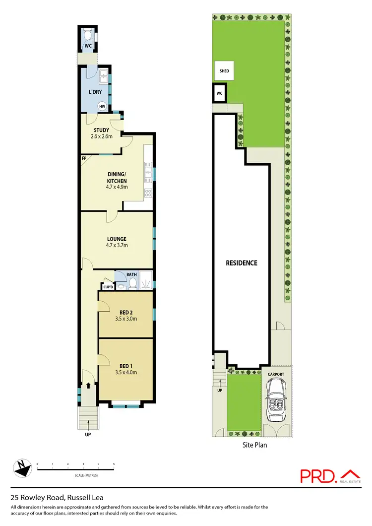 Floorplan of Homely house listing, 25 Rowley Rd, Russell Lea NSW 2046