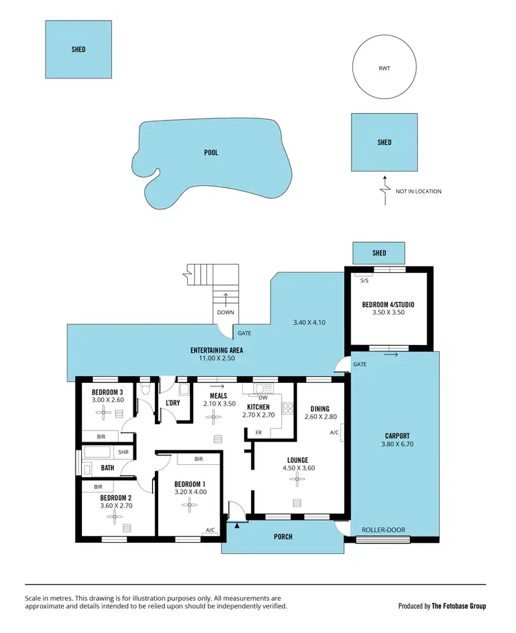 Floorplan of Homely house listing, 35 Bellavista Road, Flagstaff Hill SA 5159