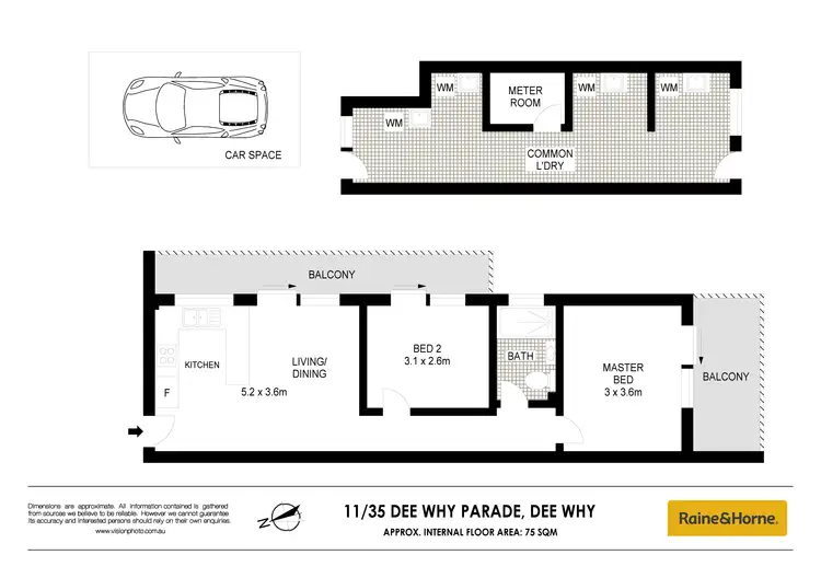 Floorplan of Homely apartment listing, 11/35 Dee Why Parade, Dee Why NSW 2099