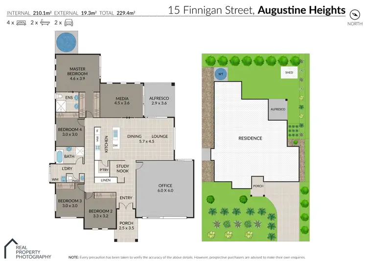 Floorplan of Homely house listing, 15 Finnigan Street, Augustine Heights QLD 4300