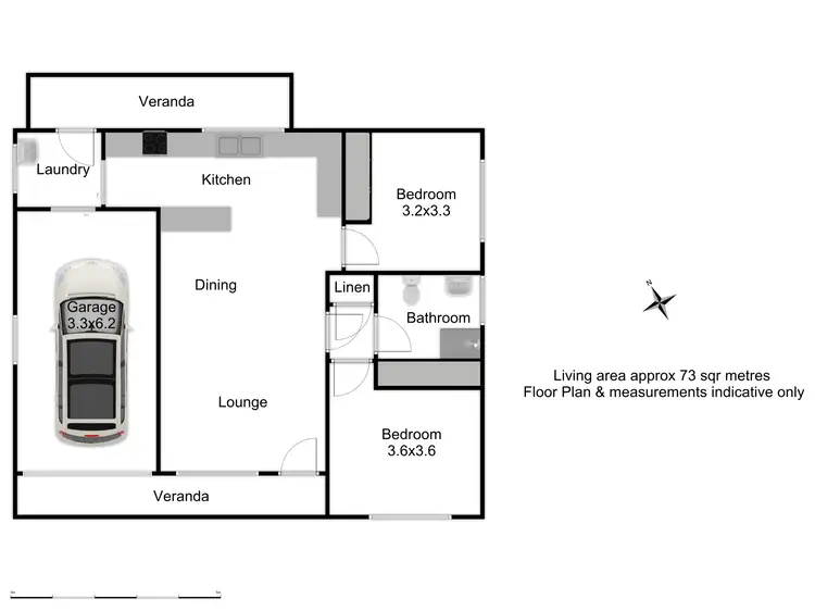 Floorplan of Homely unit listing, 3/60 Kenna Street, Orange NSW 2800