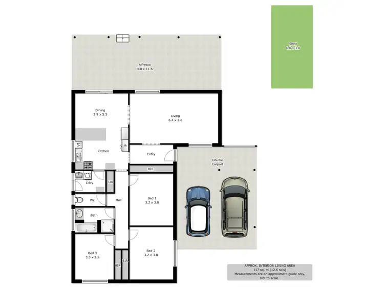 Floorplan of Homely house listing, 14 Lynch Court, Wodonga VIC 3690
