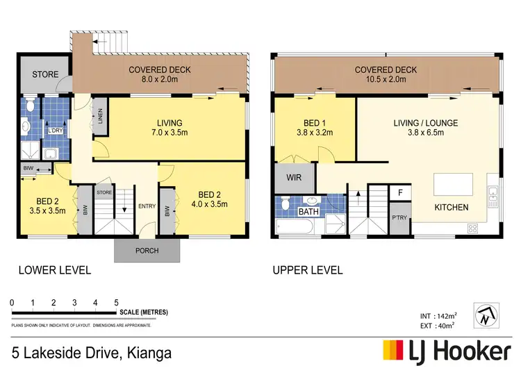 Floorplan of Homely house listing, 5 Lakeside Drive, Kianga NSW 2546