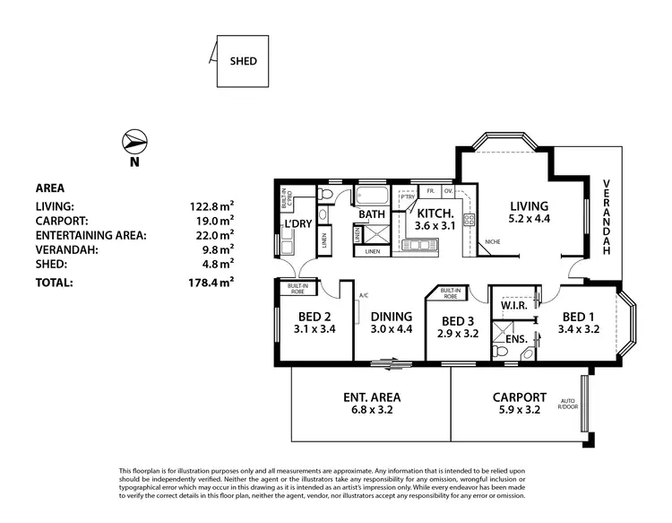 Floorplan of Homely house listing, 2 PENNY STREET, Mount Barker SA 5251