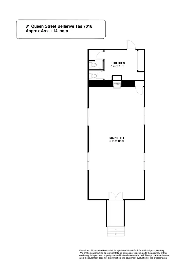 Floorplan of Homely house listing, 31 Queen Street, Bellerive TAS 7018