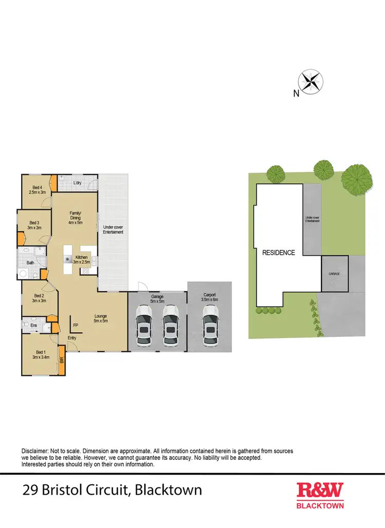 Floorplan of Homely house listing, 29 Bristol Circuit, Blacktown NSW 2148