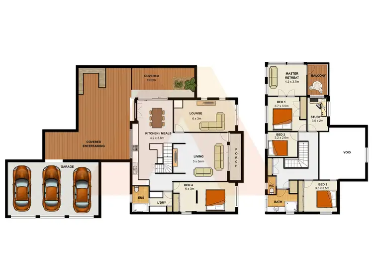 Floorplan of Homely house listing, 2 Viscount Place, Loganholme QLD 4129