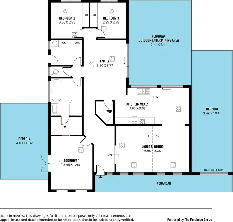 Floorplan of Homely house listing, 46 Sir James Hardy Way, Woodcroft SA 5162