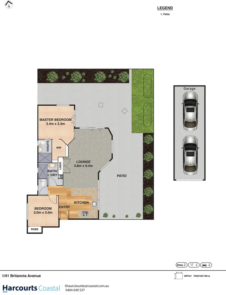 Floorplan of Homely apartment listing, 1/41 Britannia Avenue, Broadbeach QLD 4218