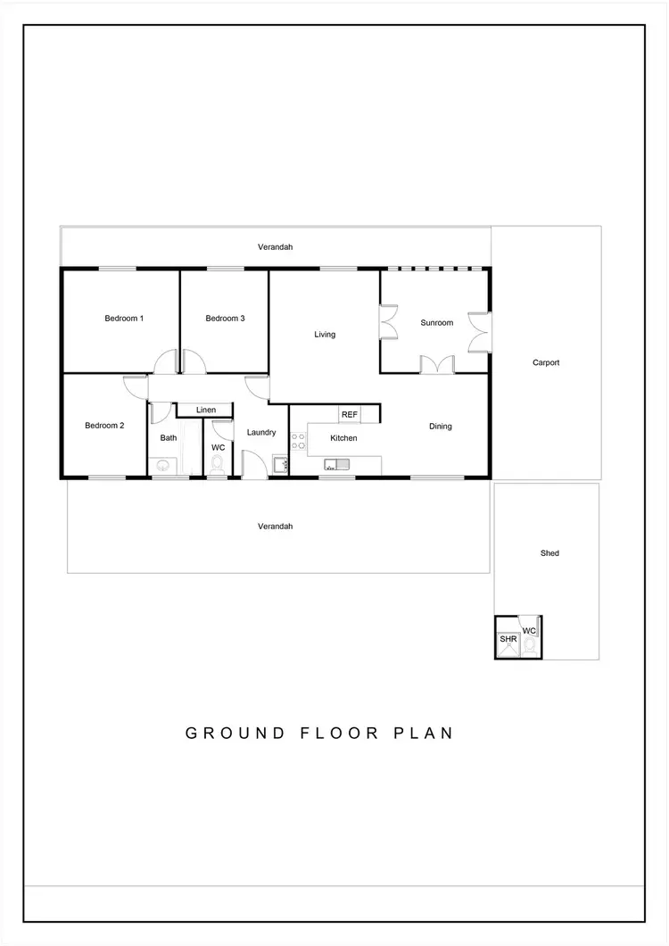 Floorplan of Homely house listing, 90 Kurrajong Drive, East Side NT 870