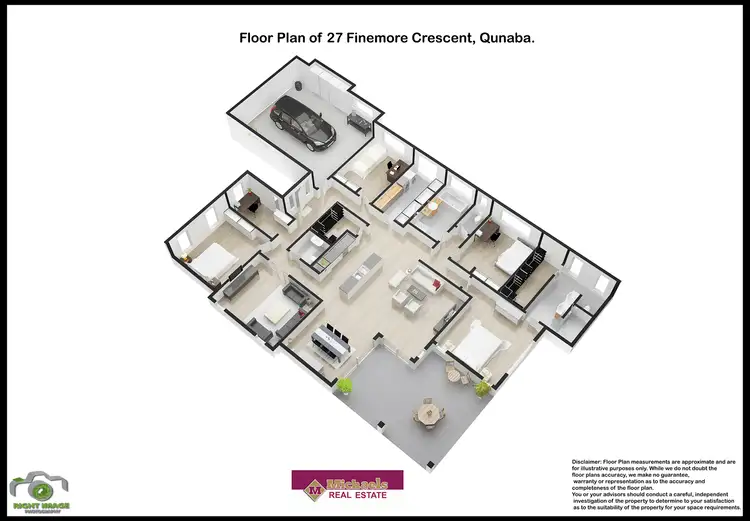 Floorplan of Homely house listing, 27 Finemore Crescent, Qunaba QLD 4670