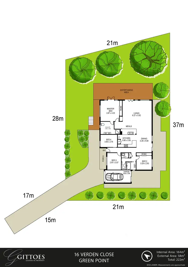 Floorplan of Homely house listing, 16 Verden Close, Green Point NSW 2251