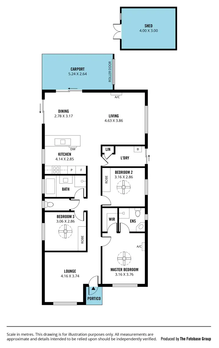 Floorplan of Homely house listing, 46 Atlantis Avenue, Seaford Meadows SA 5169