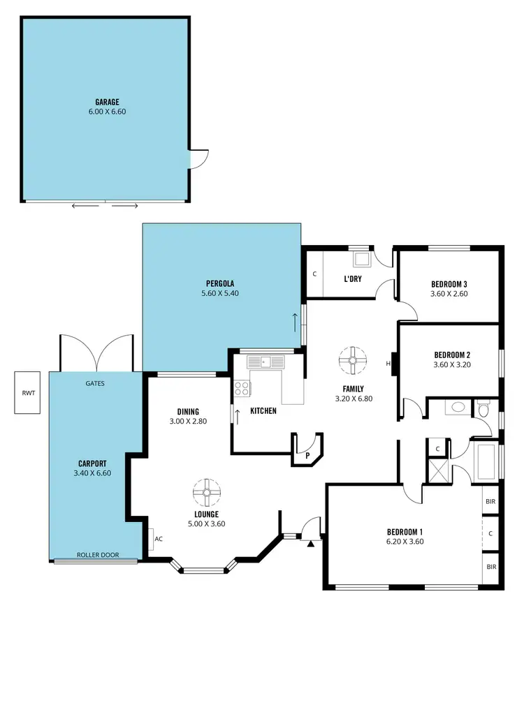 Floorplan of Homely house listing, 15 Forresters Road, Hallett Cove SA 5158